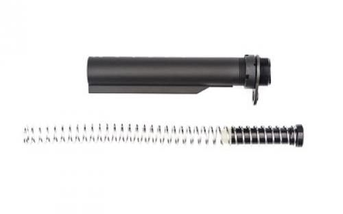 Spike's Tactical Rifle Buffer Tube Assembly, Includes Buffer, Buffer Tube, Buffer Spring, Castle Nut, End Plate, Fits AR-15 Rifles, Black SLA500R-K