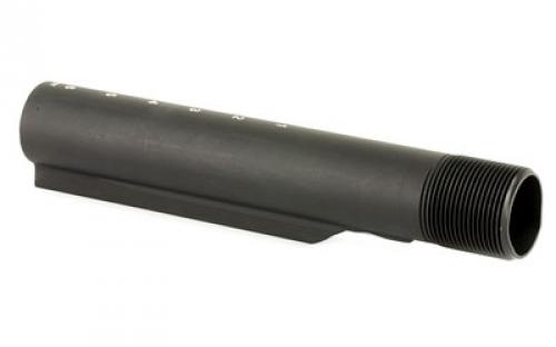 Spike's Tactical Mil-spec Buffer Tube, 6 Position, Fits AR-15 Rifles, Black SLA500R