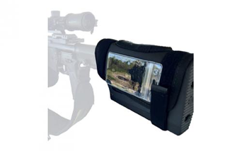 Sticky Holsters Venatic, Stock Pad/Riser, Fits Most Bolt/Lever Action Rifles and Shotguns, Matte Finish, Black, Includes Rifle Ammo Holder and D.O.P.E. Card Holder SPR