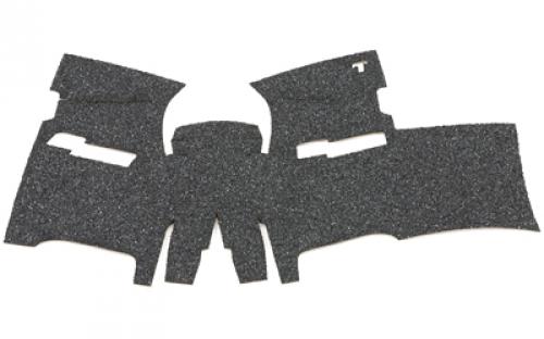 TALON Grips Inc Granulate, Grip, Adhesive Grip, Fits Sig Sauer P250/P320 Compact, Medium Module, Black 001G