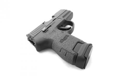 TALON Grips Inc Granulate, Grip, Adhesive Grip, Fits Sig Sauer P250/P320 Compact, Medium Module, Black 001G