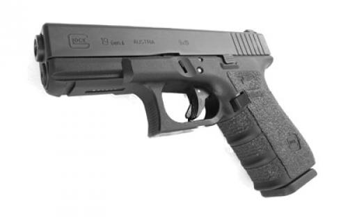 TALON Grips Inc Rubber, Grip, Adhesive Grip, Fits Glock Gen4 19, 23, 25, 32, 38 No Backstrap, Black 110R
