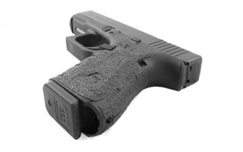 TALON Grips Inc Rubber, Grip, Adhesive Grip, Fits Glock Gen4 19, 23, 25, 32, 38 No Backstrap, Black 110R