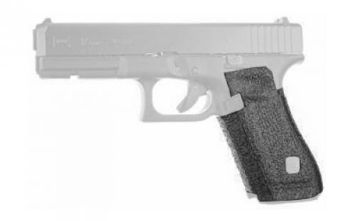 TALON Grips Inc Rubber, Grip, Adhesive Grip, Fits Glock 19X, 17 Gen 5 MOS/45 (Medium Backstrap) 17, 22, 24, 31, 34, 35, 37 Gen5 (Medium Backstrap), Black 380R