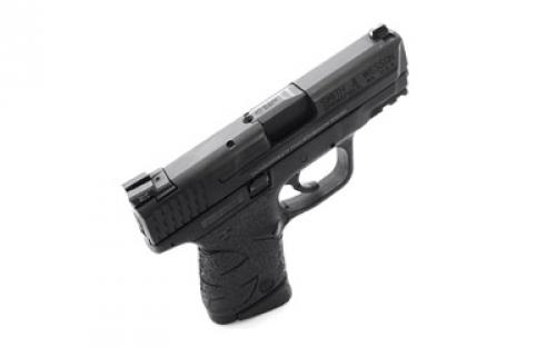 TALON Grips Inc Rubber, Grip, Adhesive Grip, Fits S&W M&P 9MM/357/40 Compact, Black 704R