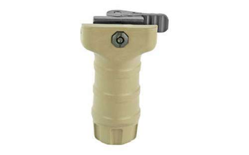 TangoDown Vertical Grip, Stubby, Fits Picatinny, Quick Detach Auto Lock, Flat Dark Earth BGV-QDKFDE
