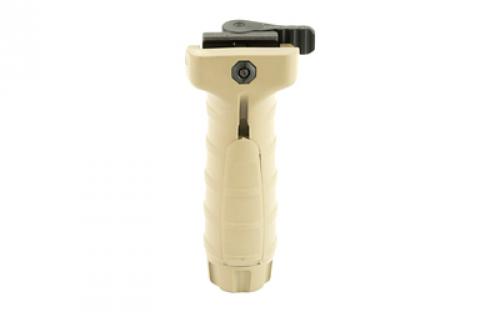 TangoDown Vertical Grip, Fits Picatinny, Quick Detach Auto Lock, Desert Tan BGV-QDSFFDE