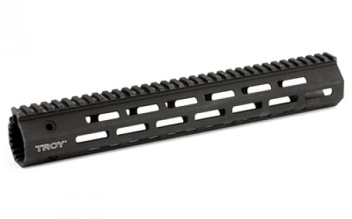 Troy Battle Rail, Rail, Fits AR-15 Rifles, 5.56, 13, M-LOK, Aluminum, Black SRAI-ML1-13BT-00