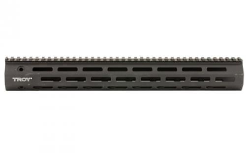 Troy Battle Rail, Rail, Fits AR-15 Rifles, 5.56, 15", M-LOK, Aluminum, Black SRAI-ML1-15BT-00