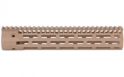 Troy Battle Rail, 10.5" Low-Profile SOCC Rail, Fits AR-15 Rifles, 223REM/556NATO, M-LOK, Aluminum, Flat Dark Earth SRAI-SR1-10FT-00