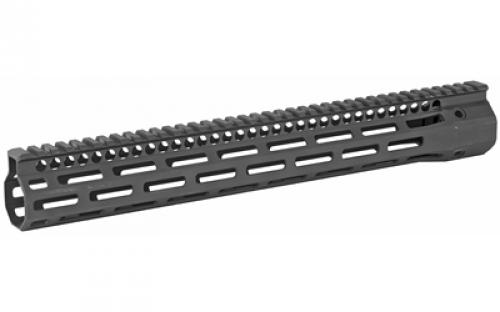 Troy Battle Rail, 15" High-Profile SOCC Rail, Fits AR, 308 Win, M-LOK, Aluminum, Black SRAI-SR3-15BT-00