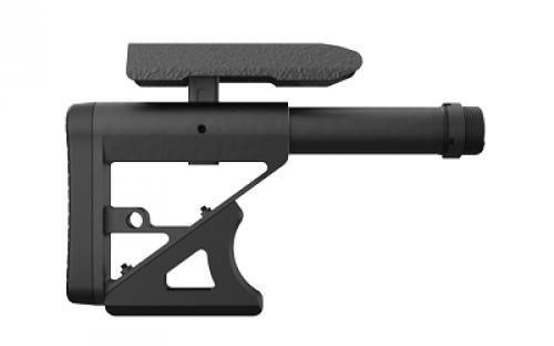 Ultradyne USA UD Adjustable Butt Stock, Fits Any Mil Spec Buffer Tube Interface, Medium-Large, Adjustable Length of Pull 12.50 to 13.75, Matte Finish, Black UD20062