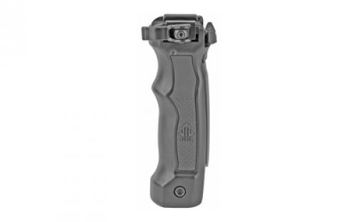 Leapers, Inc. - UTG D-Grip, Quick Release Deployable Bipod, Black MNT-DG02Q