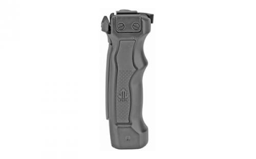 Leapers, Inc. - UTG D-Grip, Quick Release Deployable Bipod, Black MNT-DG02Q