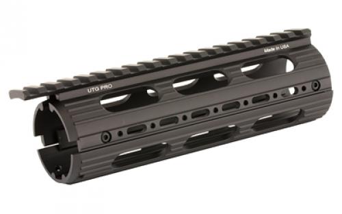 Leapers, Inc. - UTG Handguard, Fits AR Rifles, Carbine Length, Super Slim Drop-in, Black MTU001SS