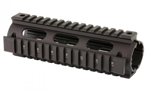 Leapers, Inc. - UTG Model 4/15 Quad Rail, Fits AR Rifles, Carbine Length, Black MTU001