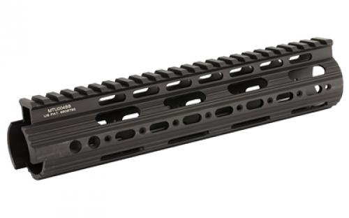 Leapers, Inc. - UTG Rail System, 9, for AR Rifles, Mid Length, Super Slim Free Float Handguard, Black Finish MTU004SS