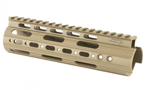Leapers, Inc. - UTG Handguard, Fits AR Rifles, 7" Super Slim, Free Float, Flat Dark Earth Cerakote MTU005SSD