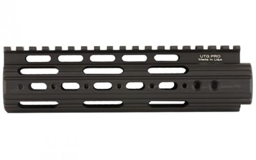 Leapers, Inc. - UTG Rail System, 7", Carbine Length, Super Slim Free Floating Handguard, Single Extended Top Rail, Black Finish MTU005SS