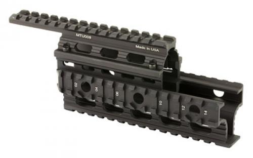 Leapers, Inc. - UTG Tactical Quad Rail, Fits AK, Black MTU009