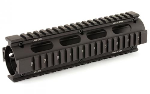 Leapers, Inc. - UTG Tactical Quad Rail, Fits Smith & Wesson M&P 10, Black Finish MTU018