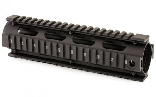 Leapers, Inc. - UTG Tactical Quad Rail, Fits Smith & Wesson M&P 10, Black Finish MTU018