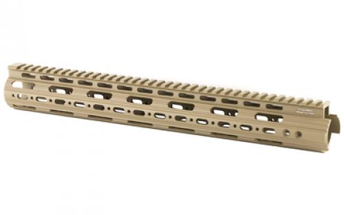 Leapers, Inc. - UTG Handguard, Fits AR Rifles, 15" Super Slim, Free Float, Flat Dark Earth Cerakote MTU019SSD