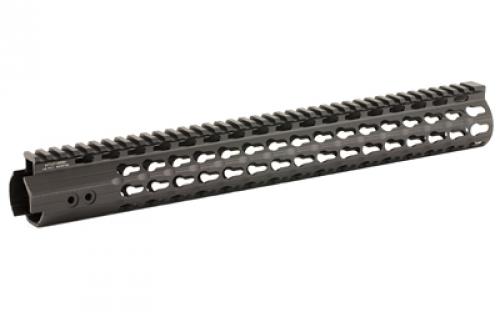 Leapers, Inc. - UTG Handguard, Fits AR Rifles, 15 Super Slim, Free Float Keymod, Black MTU019SSK