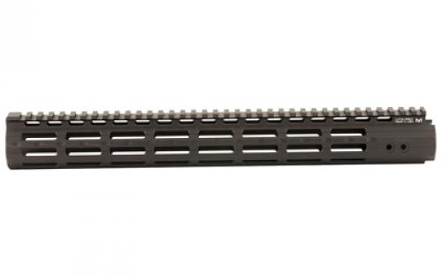 Leapers, Inc. - UTG Handguard, Fits AR Rifles, 15" Super Slim, Free Float M-LOK, Black MTU019SSM