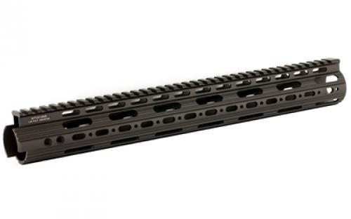 Leapers, Inc. - UTG Handguard, Fits AR Rifles, 15 Super Slim, Free Float, Black MTU019SS