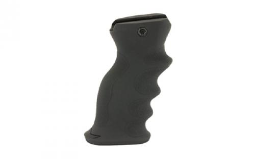 Leapers, Inc. - UTG New Generation Combat Foregrip, with Concealed Compartment, Symmetric Contour, Contoured Finger Grooves, Picatinny, Black Finish RB-FGRP172B