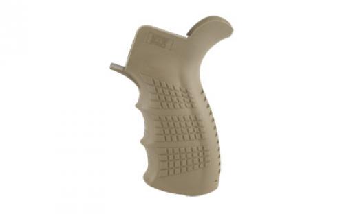 Leapers, Inc. - UTG UTG PRO, Ambidextrous Grip, Built in Storage Compartment, Fits AR-15, Flat Dark Earth RBUPG01D