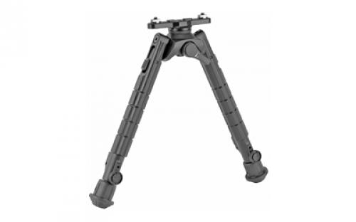 Leapers, Inc. - UTG Recon 360 TL Bipod, Black, 360 Degree Panning, M-LOK, 8-12, Anodized Aluminum TL-BPM03