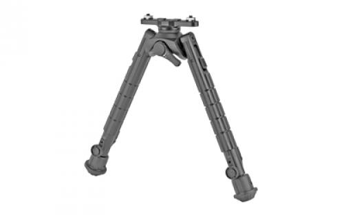 Leapers, Inc. - UTG Recon 360 TL Bipod, Black, 360 Degree Panning, M-LOK, 8"-12", Anodized Aluminum TL-BPM03