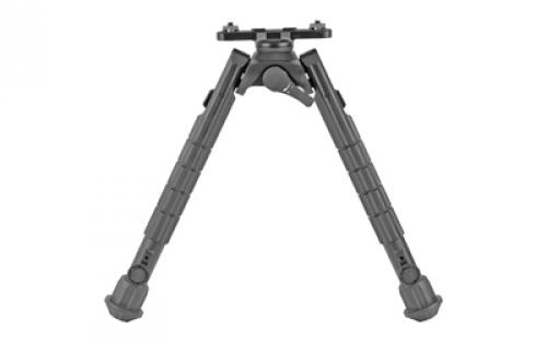 Leapers, Inc. - UTG Recon 360 TL Bipod, Black, 360 Degree Panning, M-LOK, 8"-12", Anodized Aluminum TL-BPM03