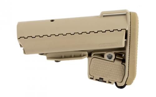 VLTOR E-MOD Mil-Spec Stock, Fits AR Rifles, Tan Finish AEB-MT