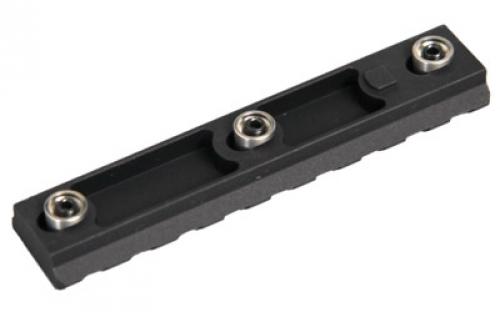 VLTOR Keymod Rail Section, 4", Keymod, Black KM-RAIL4