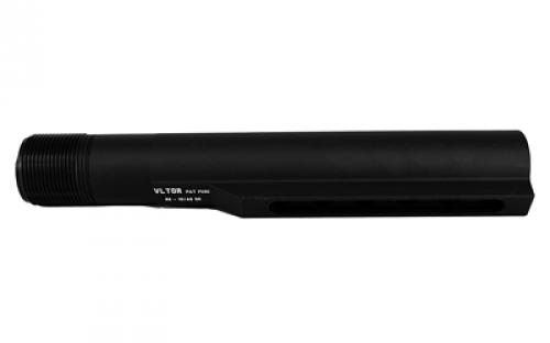 VLTOR RE-10/A5SR, Buffer Tube, Six Position, Fits AR-15/AR-10, 7075-T6 Aluminum Construction, Matte Finish, Black RE-10-A5SR
