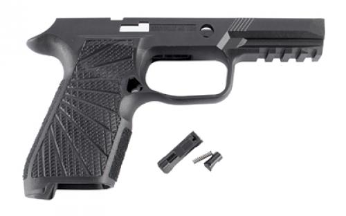 Wilson Combat Grip Module, Compact, Fits Sig P320, No Manual Safety, Black 320-CCSB