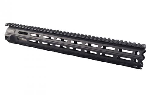 Yankee Hill Machine Co MR7, M-LOK Handguard, Fits AR-15, 15", Anodized Finish, Black YHM-5318