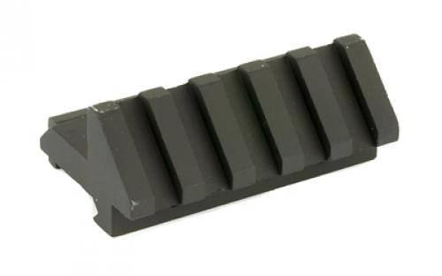 Yankee Hill Machine Co 5 Slot Picatinny Angle Mount, Black Finish, Fits Picatinny, 2 1/8 YHM-9691A