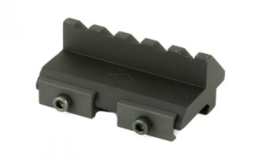 Yankee Hill Machine Co 5 Slot Picatinny Angle Mount, Black Finish, Fits Picatinny, 2 1/8" YHM-9691A