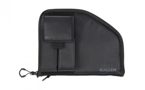 Allen Pistol Case with Mag Pouch, Fullsize, Nylon, Black 78-9