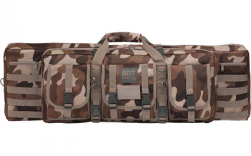 Bulldog Cases BDT Double Rifle Case, 36, Nylon, Throwback Camo BDT35-36TBC