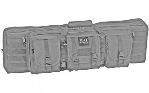 Bulldog Cases Tactical, Rifle Case, Seal Gray, 37, Nylon BDT40-37SG
