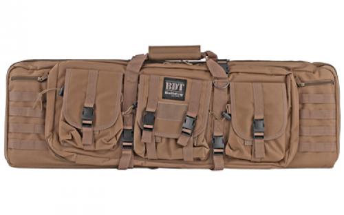 Bulldog Cases Tactical, Double Rifle Case, Tan, Nylon, 37 BDT60-37T