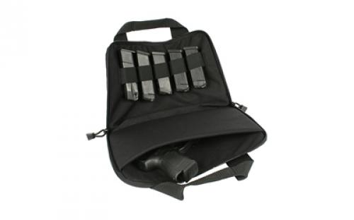 BLACKHAWK Gun Rug Pistol Pouch, 12X8, Black 61GR01BK