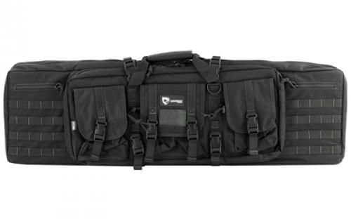 Drago Gear Double Rifle Case, 42, Black 12-323BL