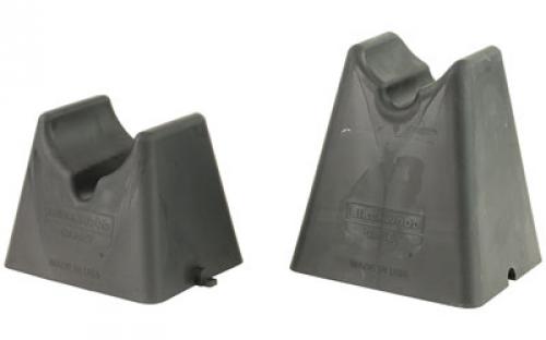 Birchwood Casey Nest Rest 2pc Shooting Rest, Rubber, Black, 1 Set BC-48202