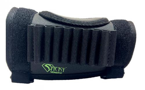 Sticky Holsters Venatic, Shell Holder, Compatible with Sticky Stock Pad/Riser (SPR), Holds 8 Rounds, Matte Finish, Black SPR-R